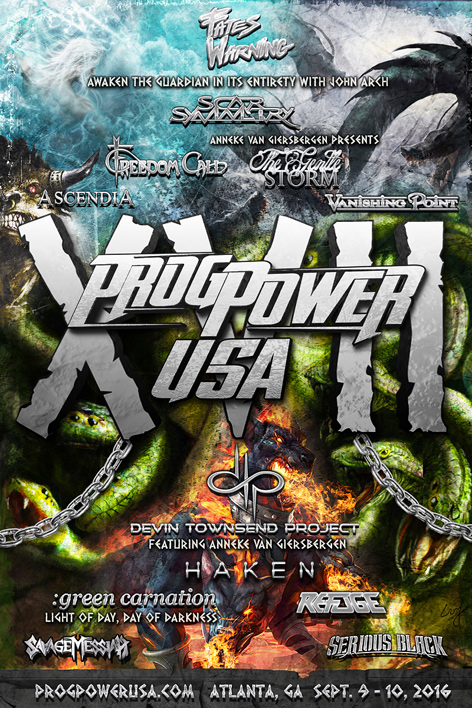 ProgPower USA XVII Print Poster